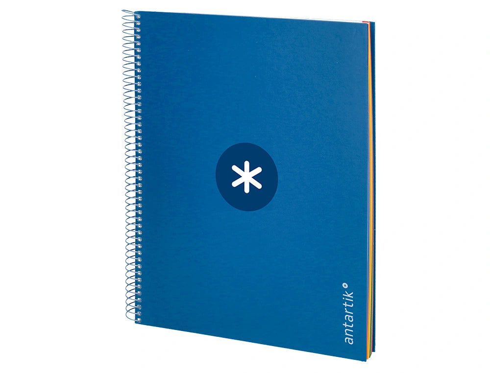 Cuaderno espiral A4 Antartik 5mm Azul Marino libreriadavinci