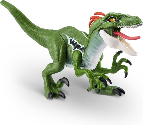 Dinosaurio Velociraptor Robo Alive, Dino Action juego de mesa