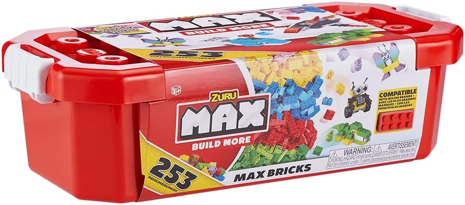 Caja construcción Max Build 253 piezas juego de mesa