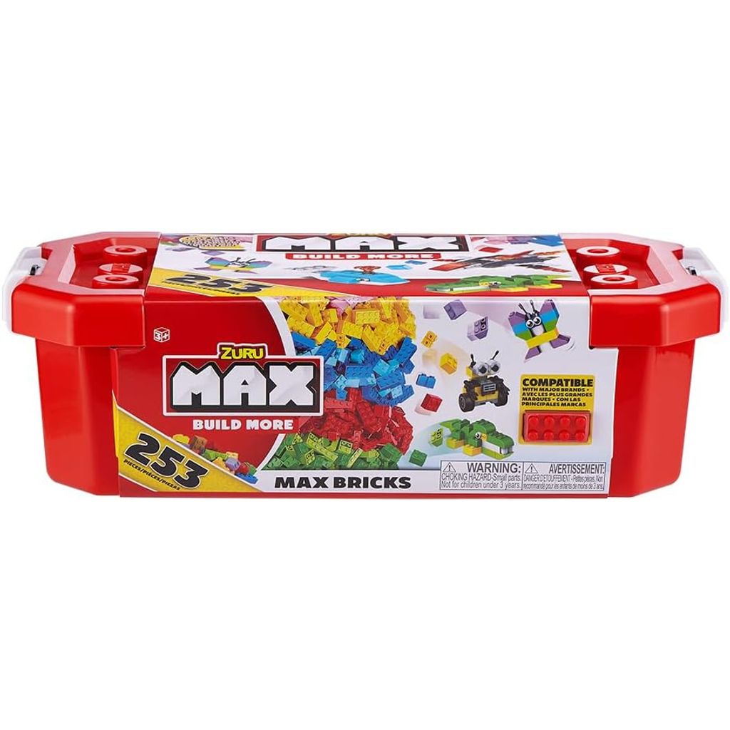Caja construcción Max Build 253 piezas juego de mesa