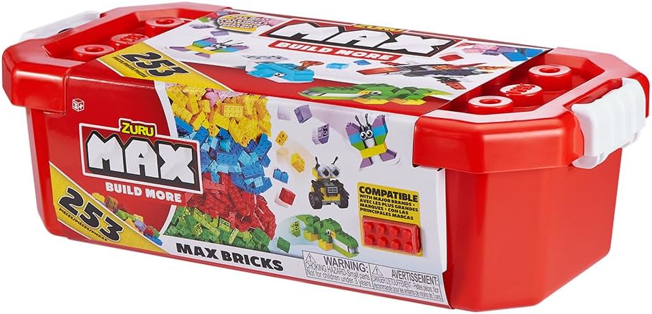 Caja construcción Max Build 253 piezas juego de mesa
