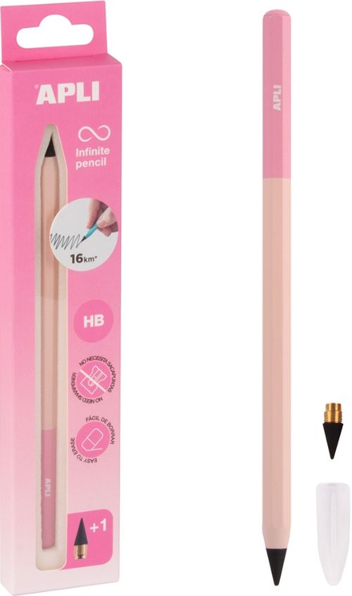 Lápiz infinito Apli librerialamota