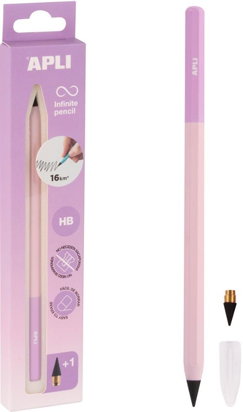 Lápiz infinito Apli librerialamota