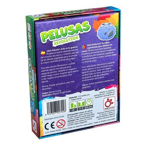 Pelusas Revolution juego de mesa