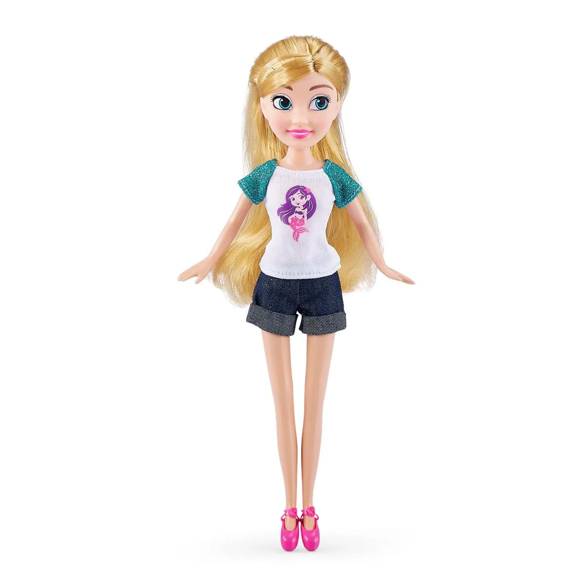 Muñeca Sparkle Baby Sitter 26cm juego de mesa