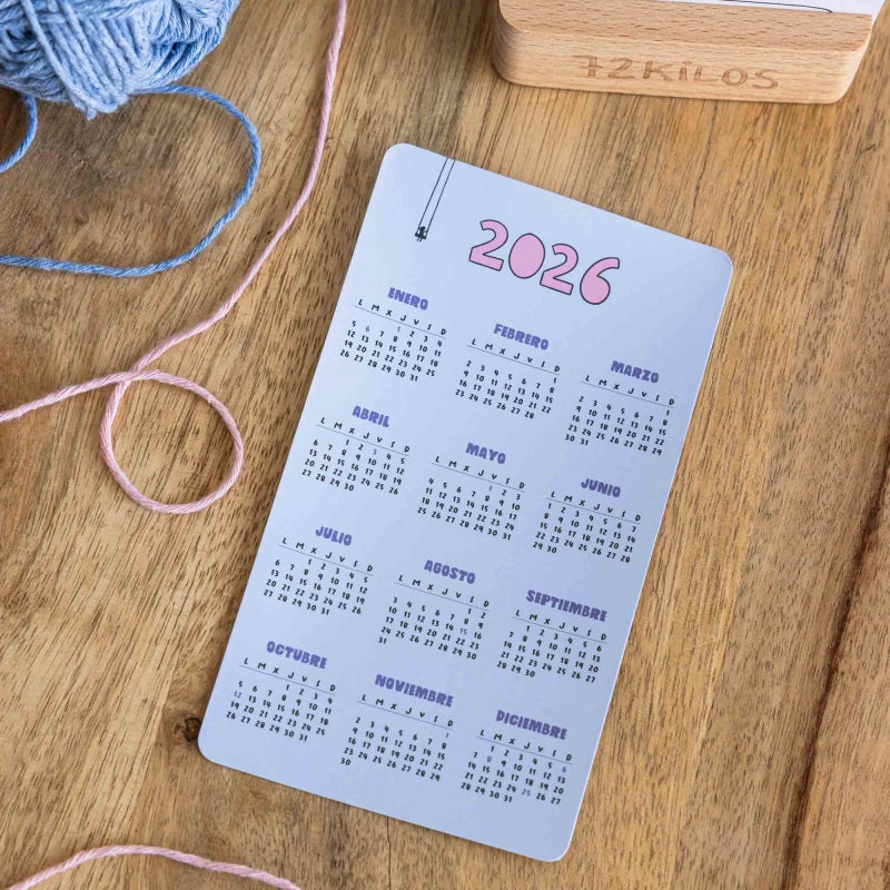 Calendario 72 kilos 2026 librerialamota
