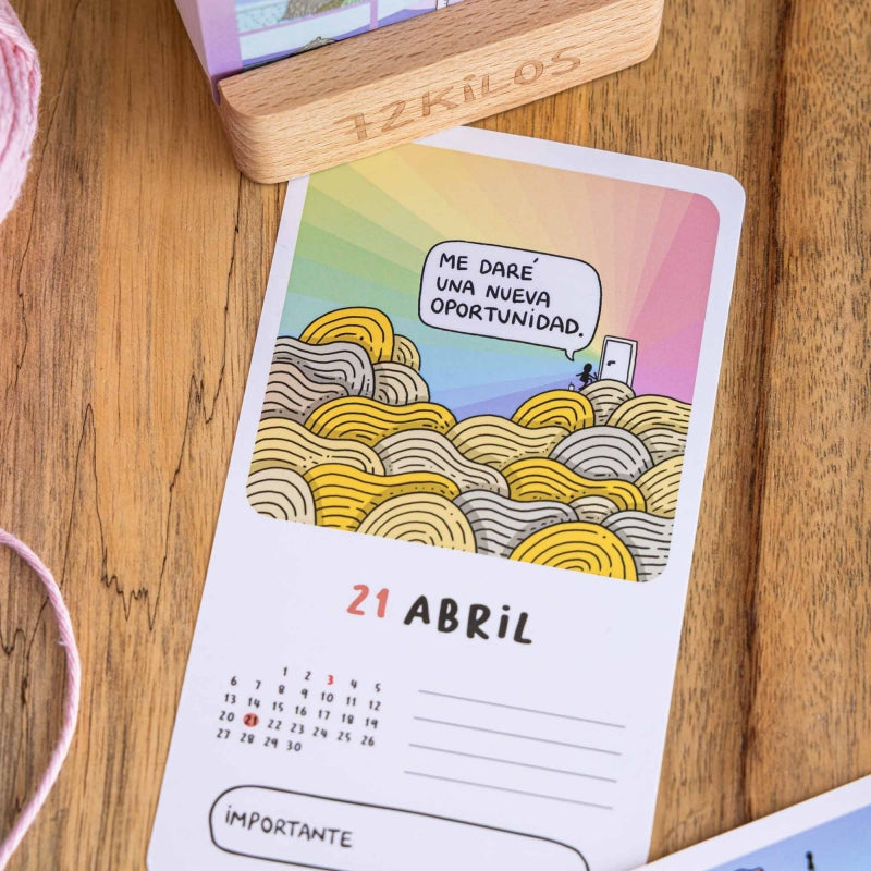 Calendario 72 kilos 2026 librerialamota