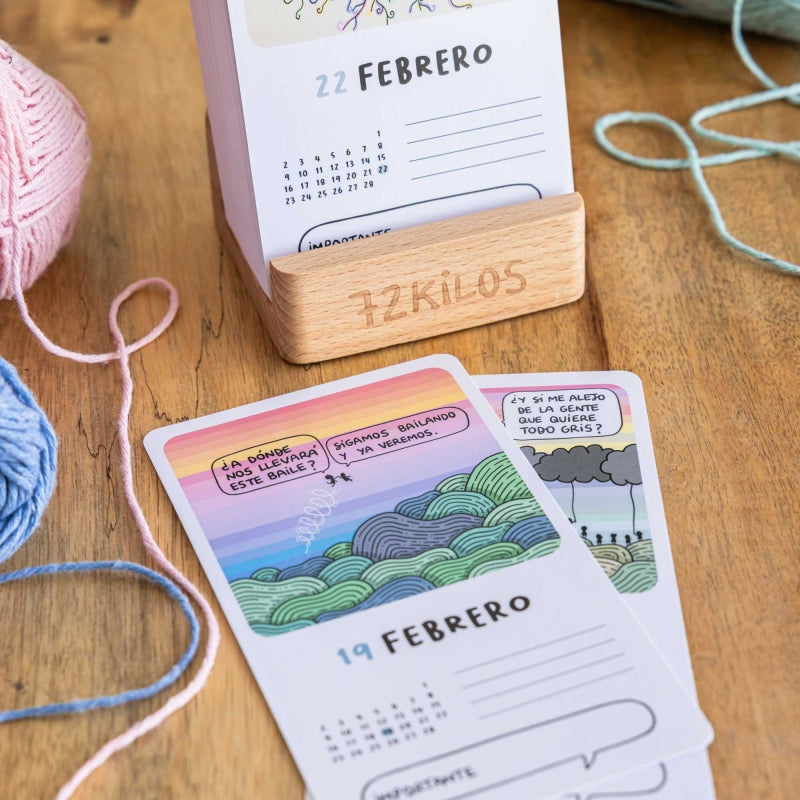 Calendario 72 kilos 2026 librerialamota