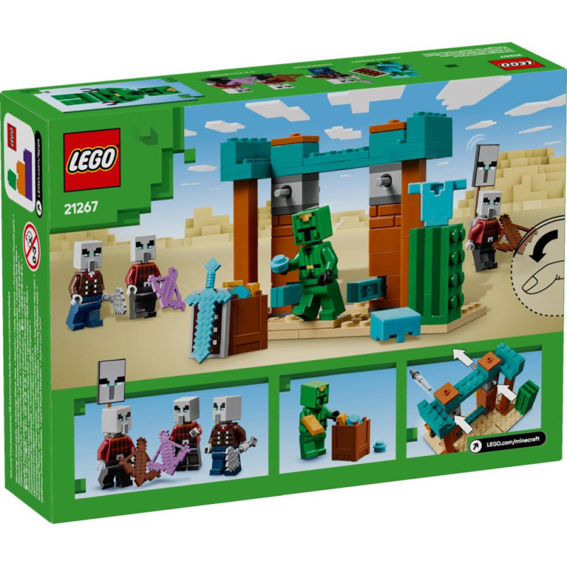 LEGO Minecraft La Patrulla del Desierto de los Maldeanos 21267 juego de mesa