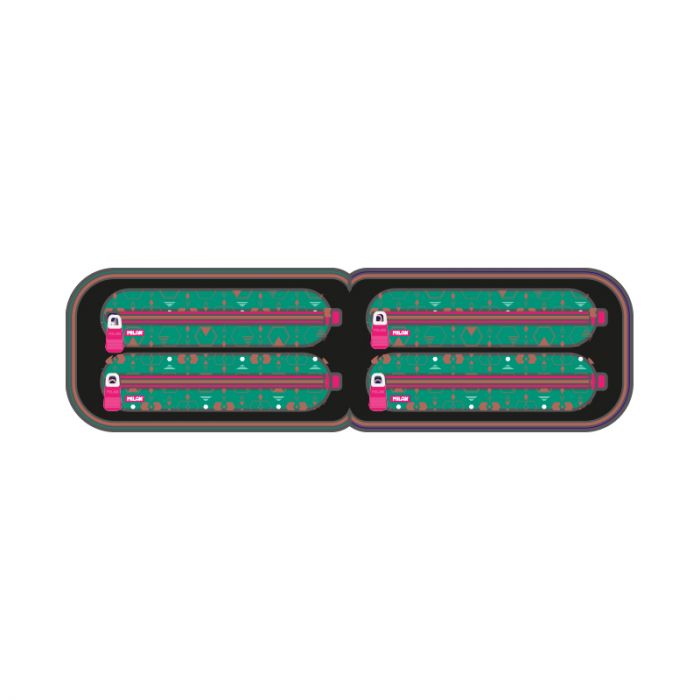 Kit 4 estuches con contenido Copper Verde libreriadavinci