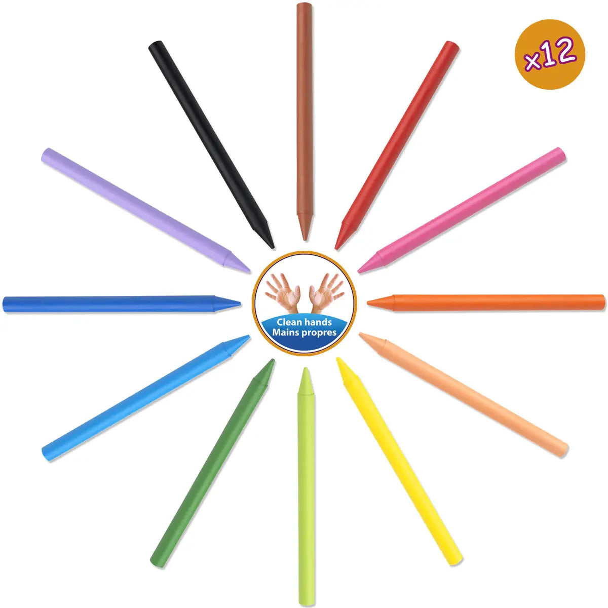 Ceras Plastidecor 12 und Bic Kids libreriadavinci