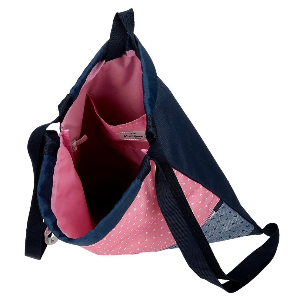 Mochila saco Pepe Jeans Noni Denim libreriadavinci