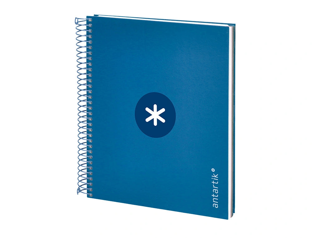 Cuaderno espiral A5 Antartik 5mm Azul Oscuro libreriadavinci