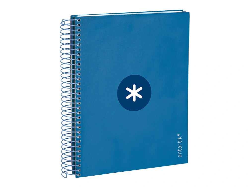 Cuaderno espiral A5 Antartik 5mm Azul Oscuro libreriadavinci