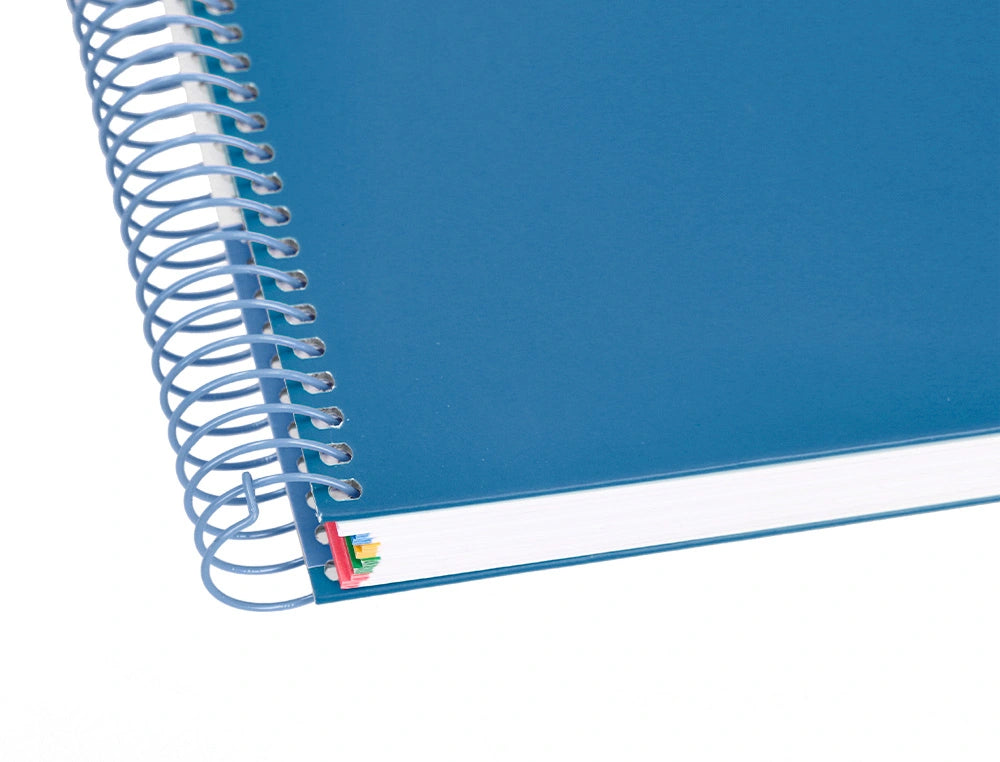 Cuaderno espiral A5 Antartik 5mm Azul Oscuro libreriadavinci