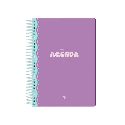 Agenda escolar 25/26 Bilingüe Morada librerialamota