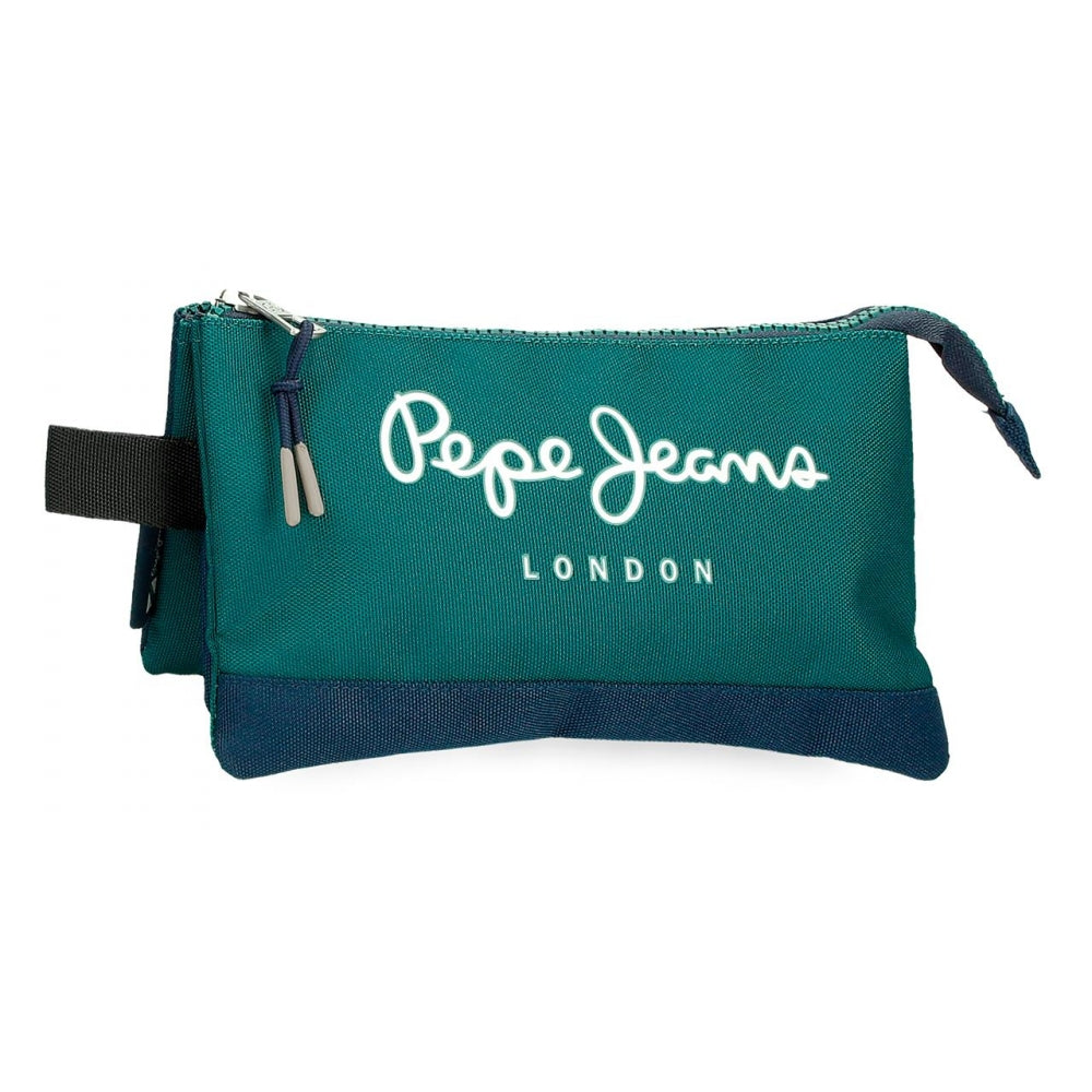 Estuche 3 compartimentos Pepe Jeans Ben libreriadavinci