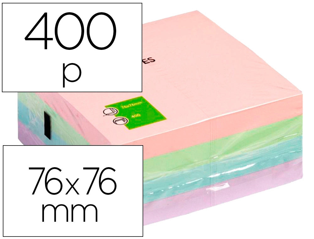 Bloc de notas adhesivas Pastel libreriadavinci