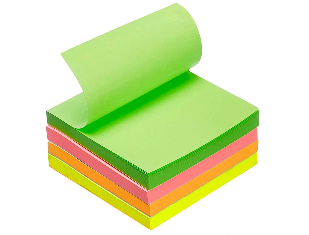 Bloc de notas adhesivas Fluor libreriadavinci