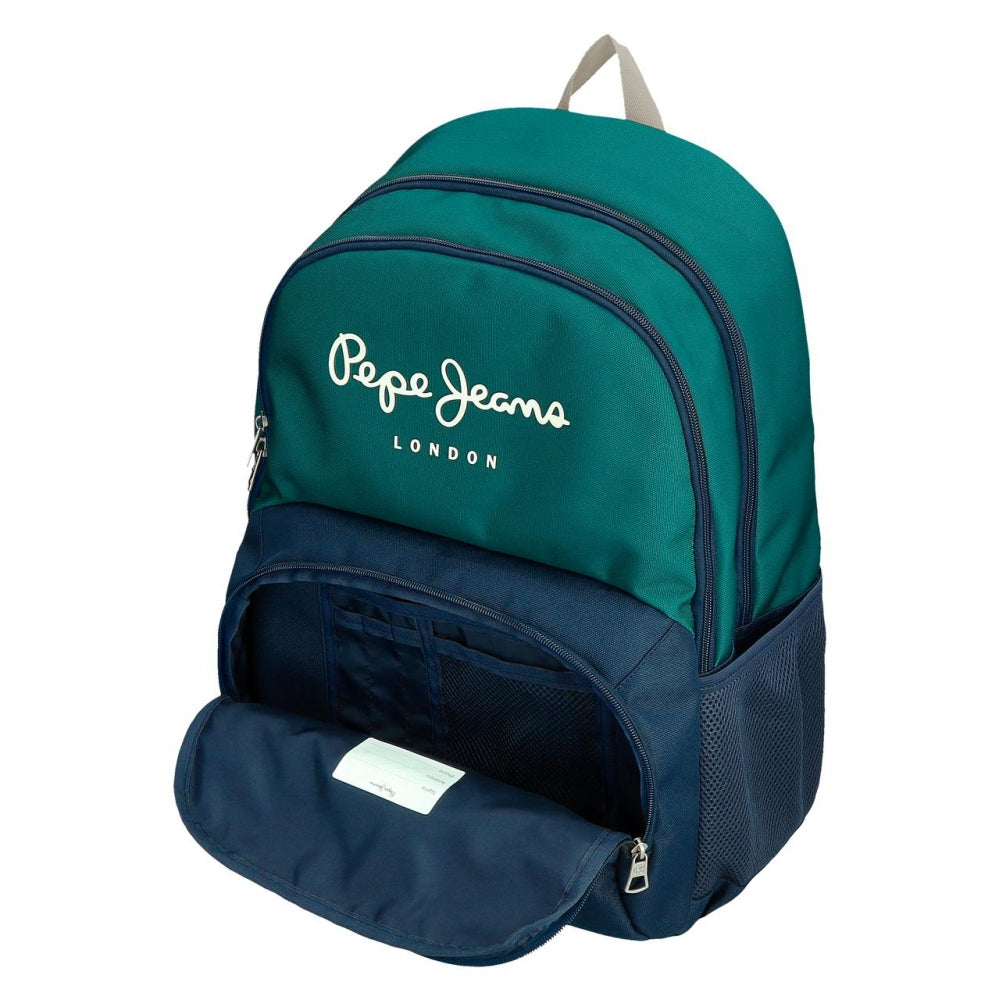 Mochila 2 compartimentos Pepe Jeans Ben 45cm libreriadavinci