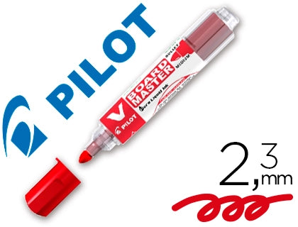 Rotulador pilot v board master para pizarra blanca tinta liquida trazo 2,3mm. libreriadavinci