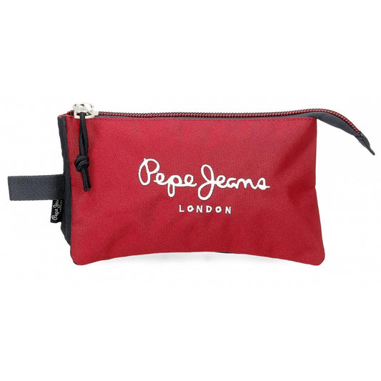 Estuche Pepe Jeans Clark 3 compartimentos libreriadavinci