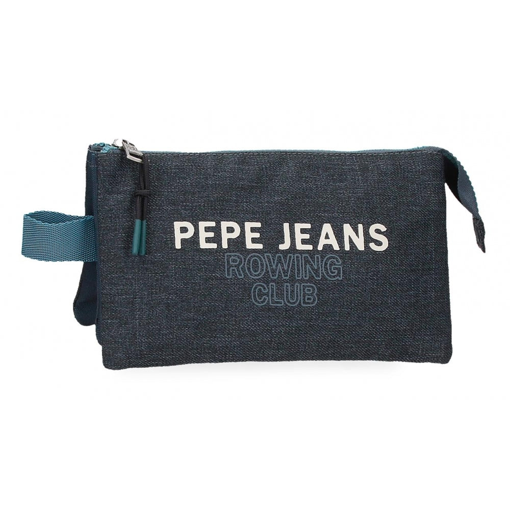 Estuche 3 compartimentos Pepe Jeans Edmon libreriadavinci