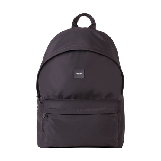 Mochila escolar Milan 2 cremalleras 22L negro libreriadavinci