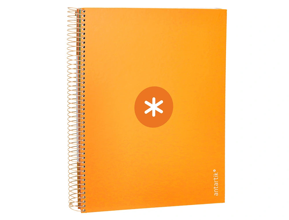 Cuaderno espiral A4 Antartik 5mm Mostaza libreriadavinci