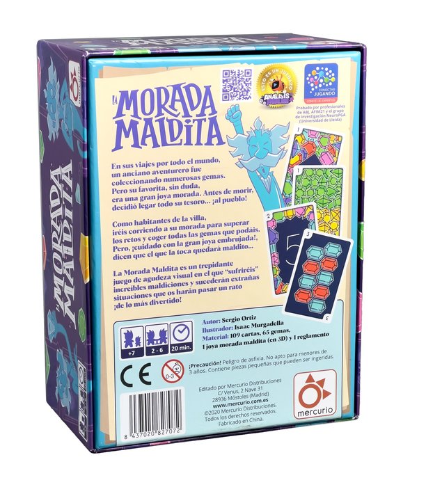 La morada maldita juego de mesa