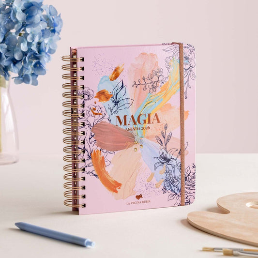 Agenda anual 2026 Día Página La Vecina Rubia librerialamota