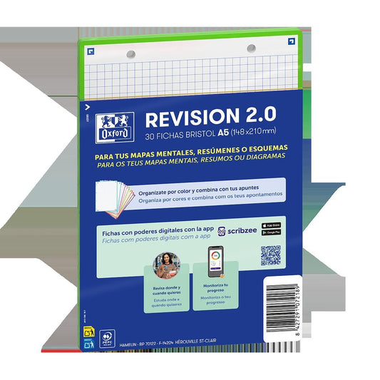 Flashcard Oxford Verde A5 librerialamota