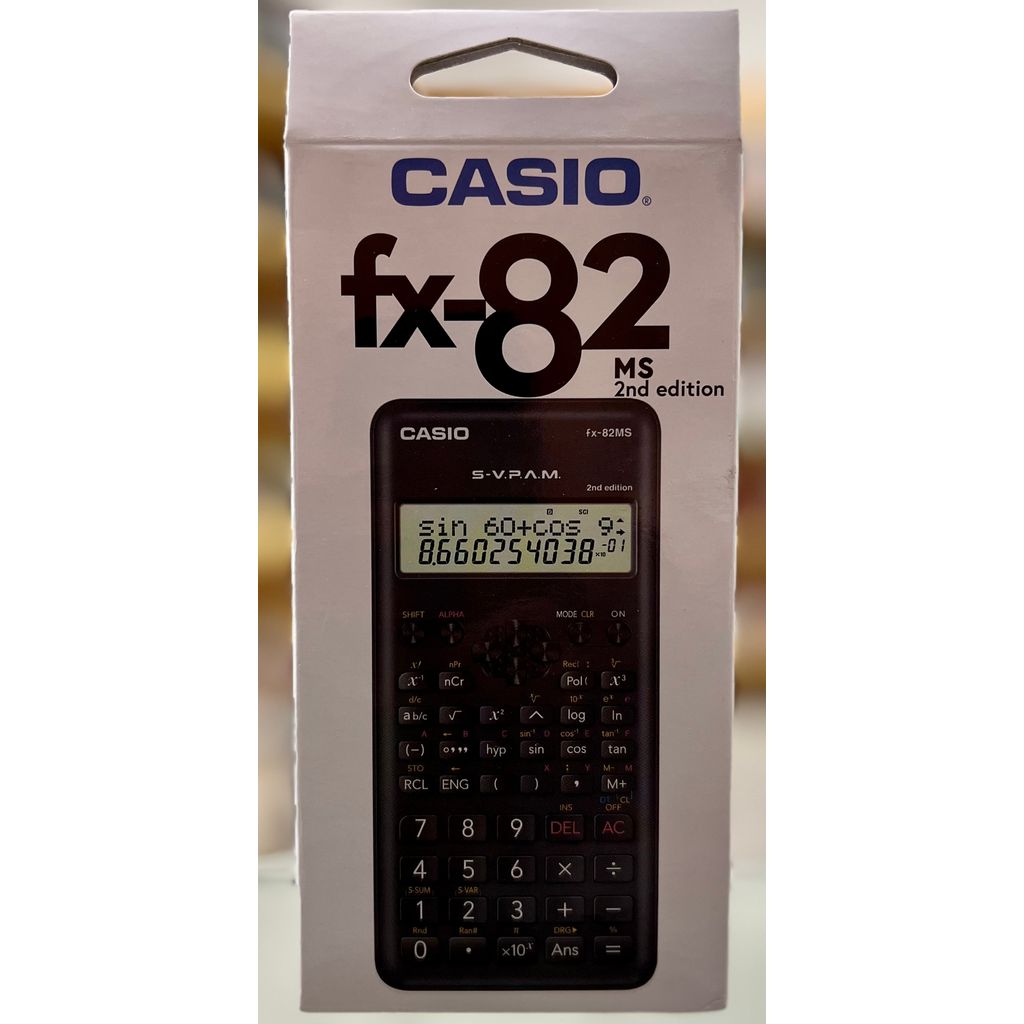 Calculadora científica FX-82 MS 2nd Edition libreriadavinci