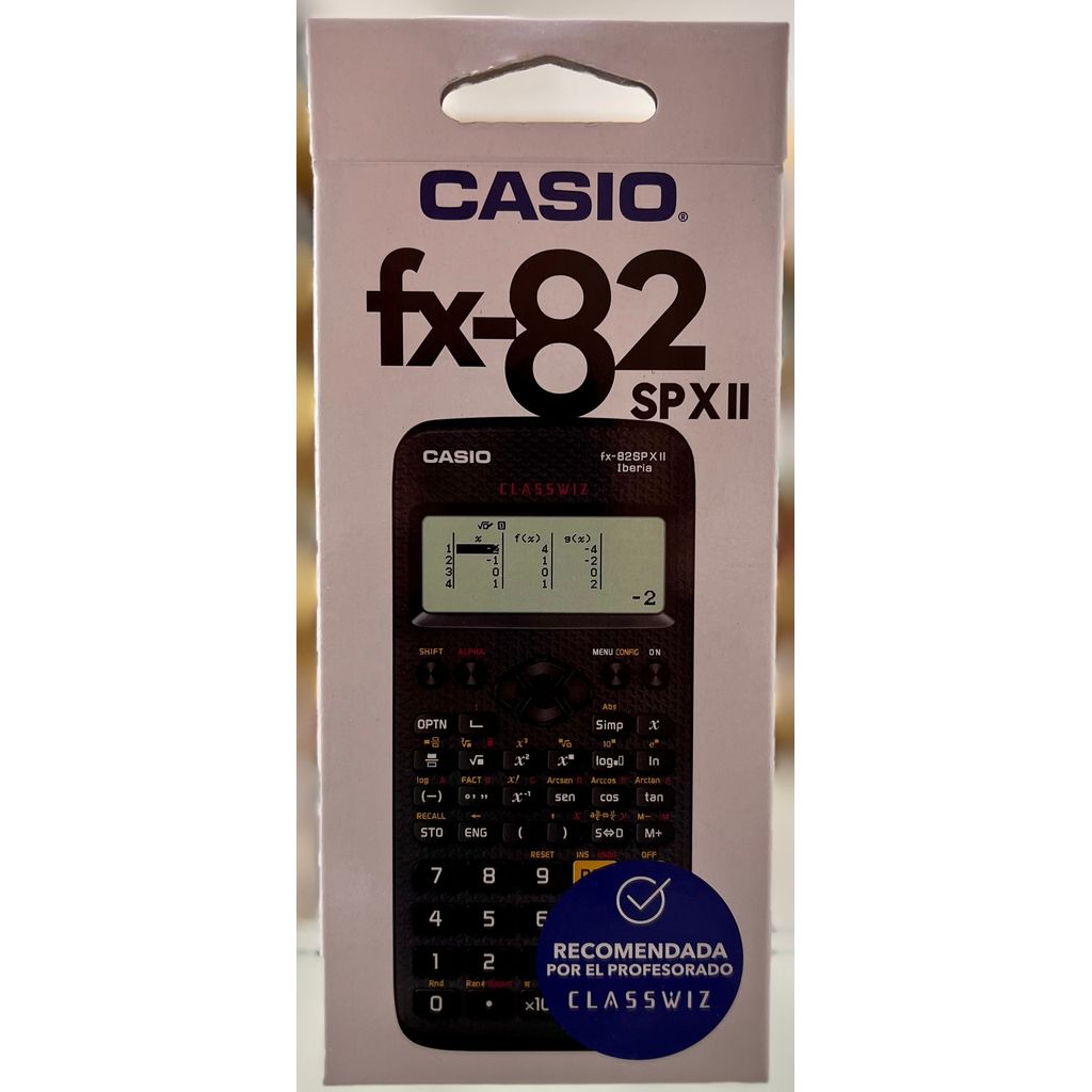 Calculadora científica FX-82 SP X II libreriadavinci