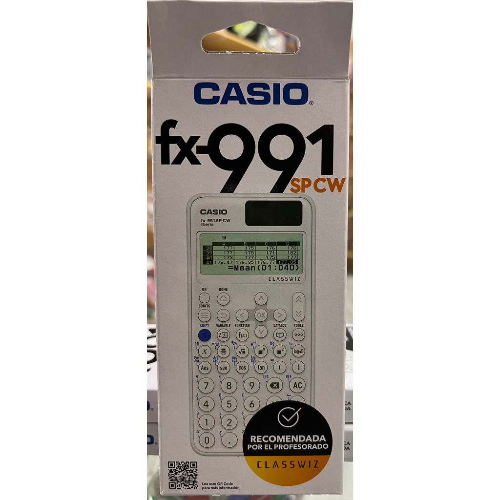 Calculadora científica FX-991 SP X II libreriadavinci