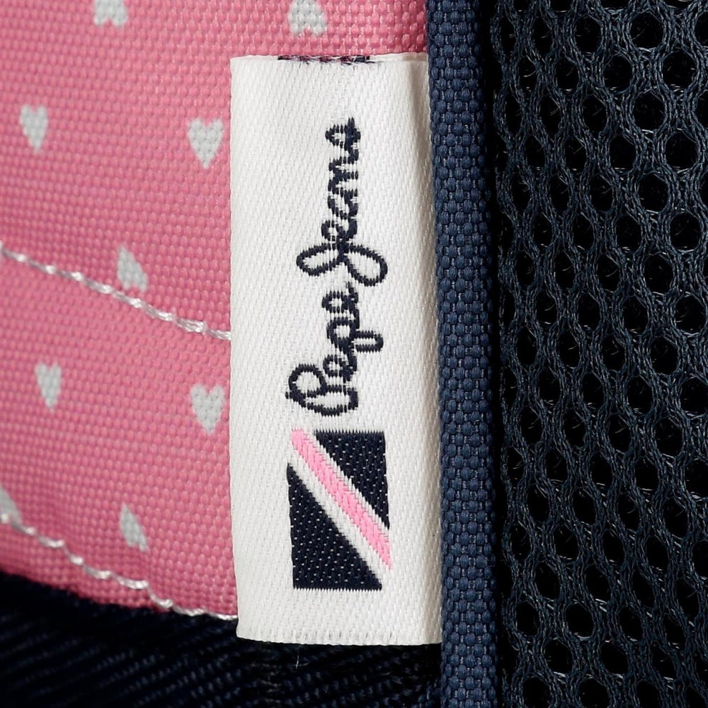 Estuche Pepe Jeans Noni Denim 3 compartimentos libreriadavinci