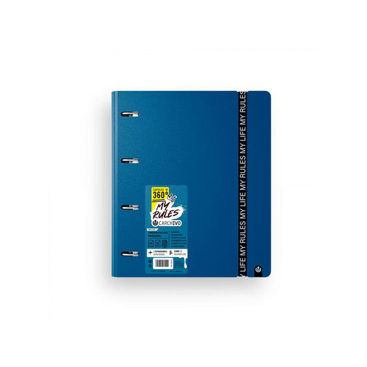 Carpeblock 360º My Rules Deep Blue librerialamota