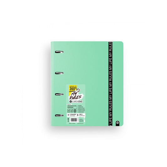 Carpeblock 360º My Rules Jade librerialamota