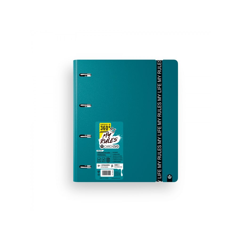 Carpeblock 360º My Rules librerialamota
