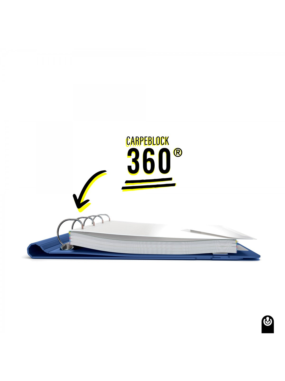 Carpeblock 360º My Rules Deep Blue librerialamota
