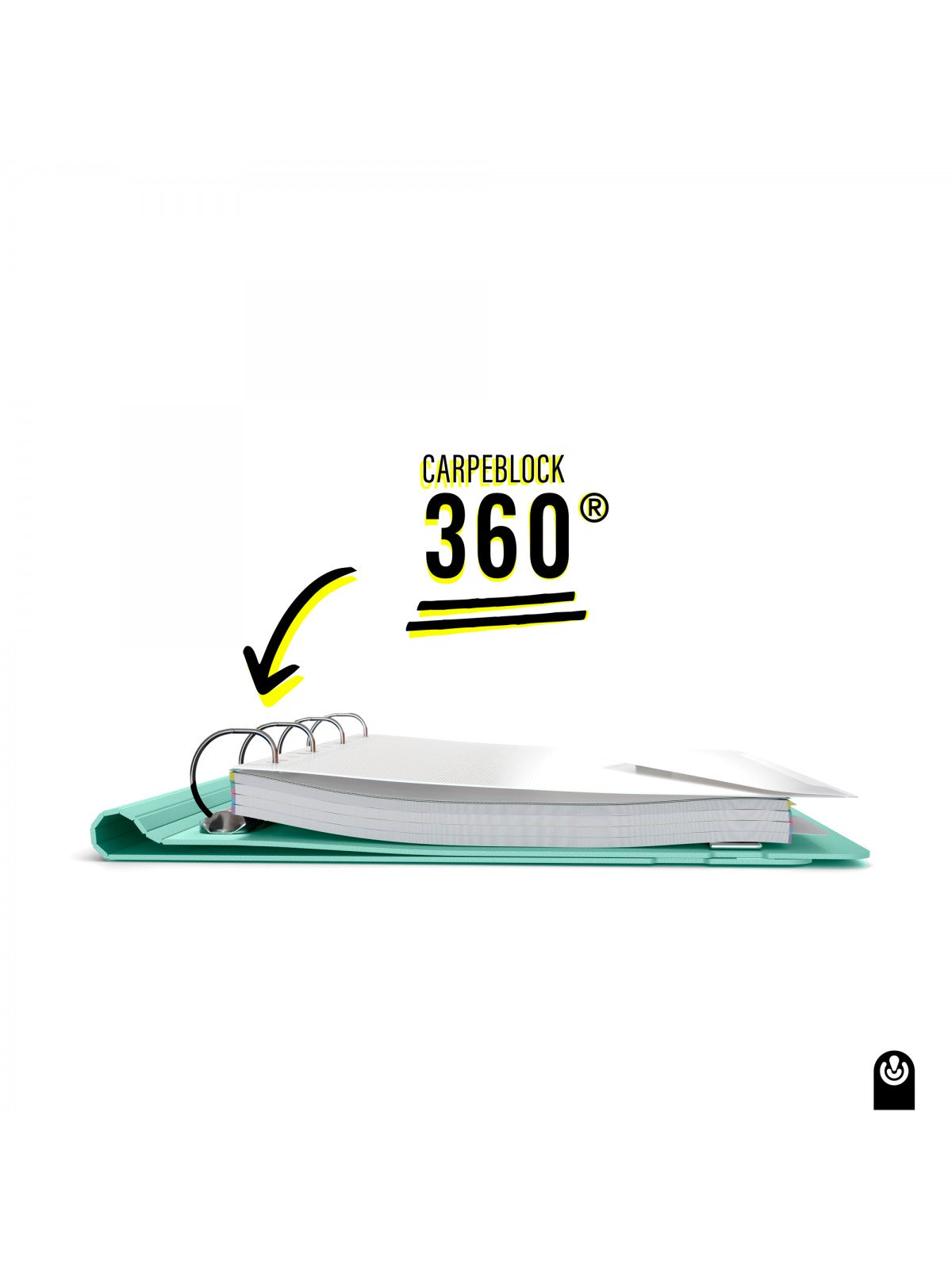Carpeblock 360º My Rules Jade librerialamota