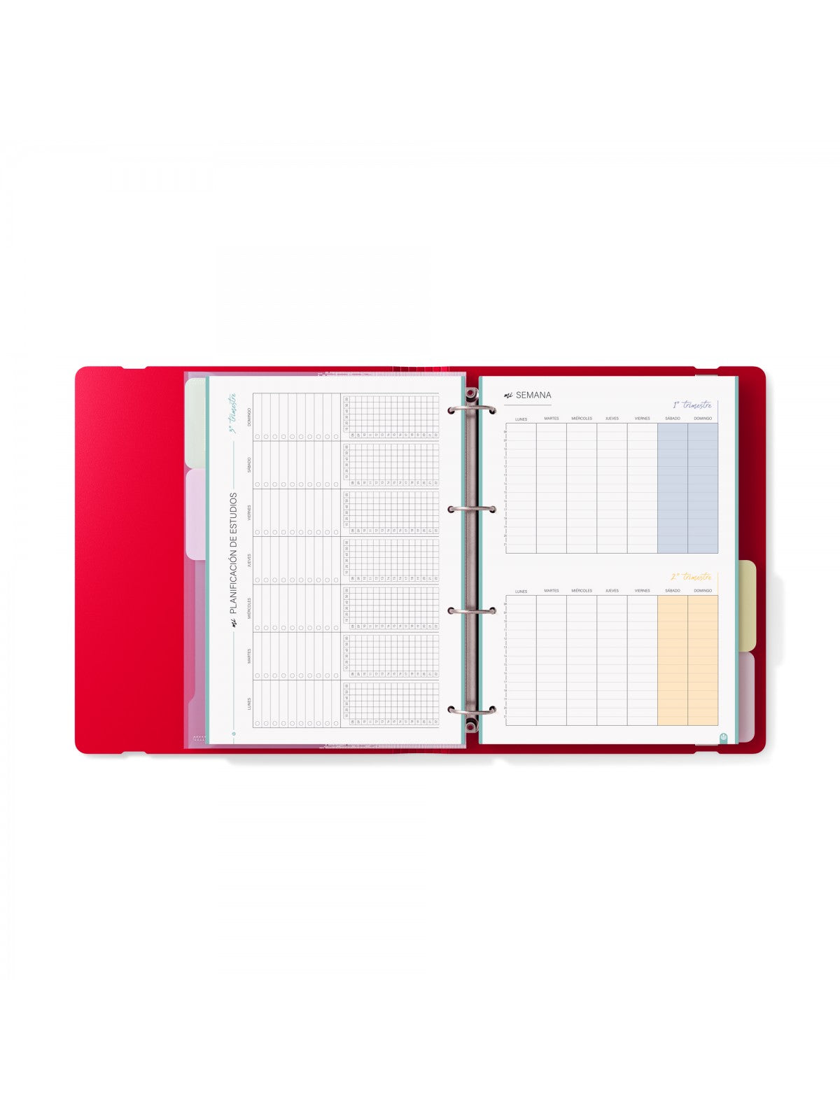 Carpeblock 360º Rojo librerialamota