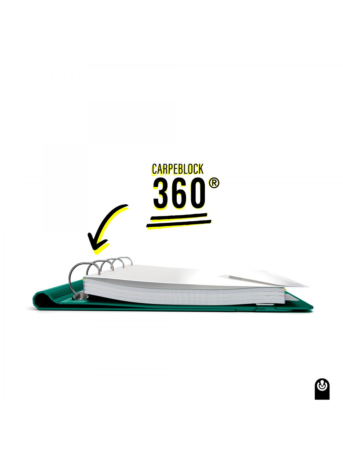 Carpeblock 360º Soft Verde librerialamota