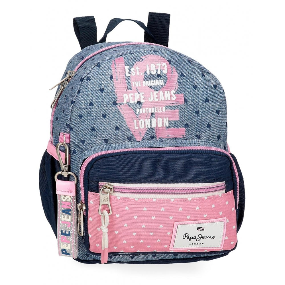 Mochila de paseo Pepe Jeans Noni Denim 23cm libreriadavinci