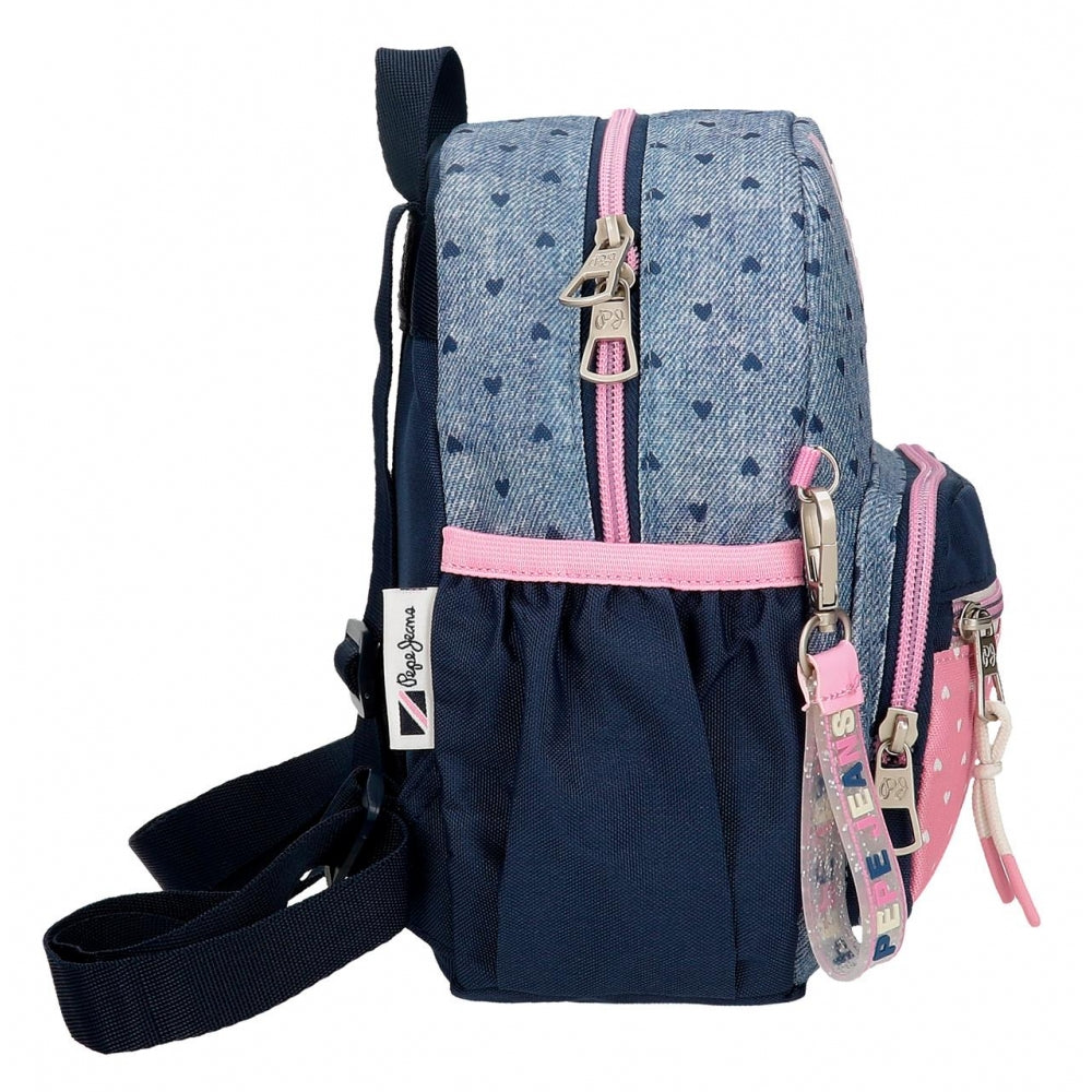 Mochila de paseo Pepe Jeans Noni Denim 23cm libreriadavinci