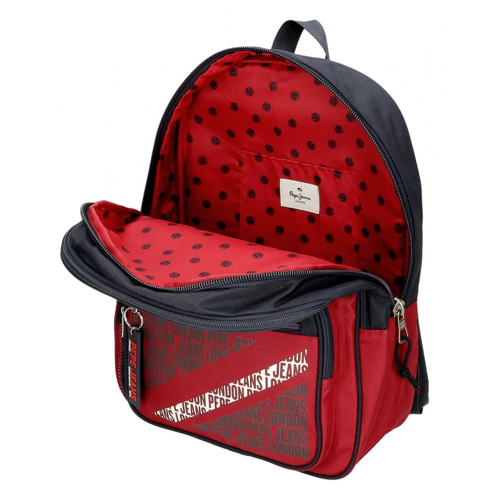 Mochila Pepe Jeans Clark 2 compartimentos 40cm libreriadavinci