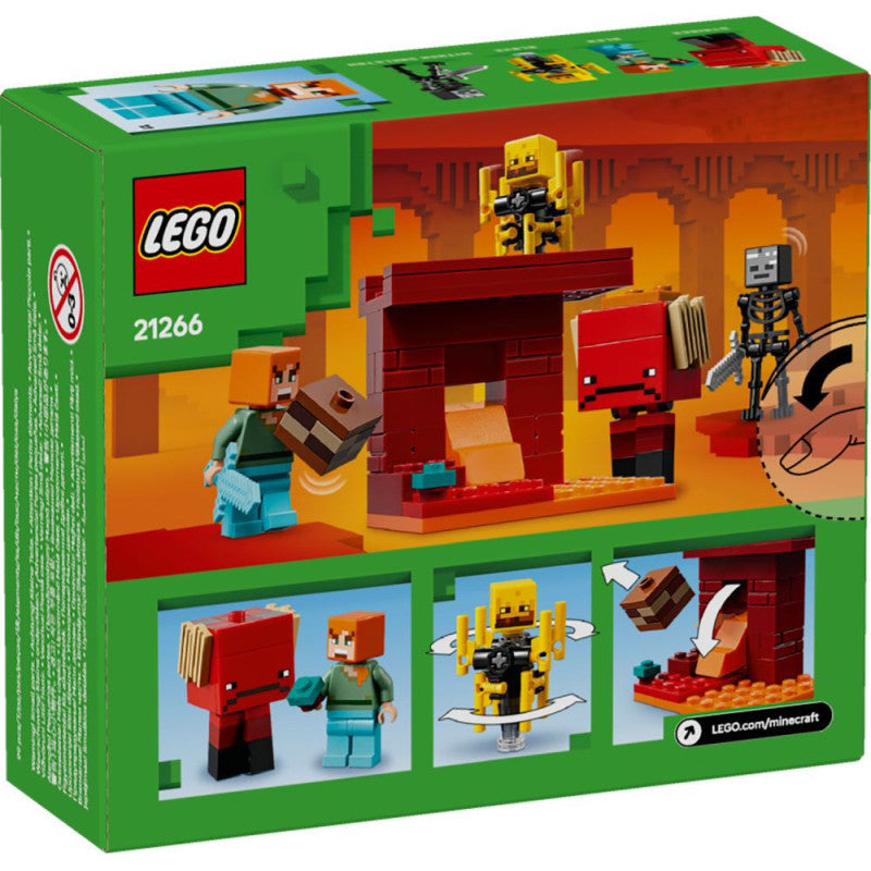 LEGO Minecraft La Batalla de Lava del Inframundo 21266 juego de mesa