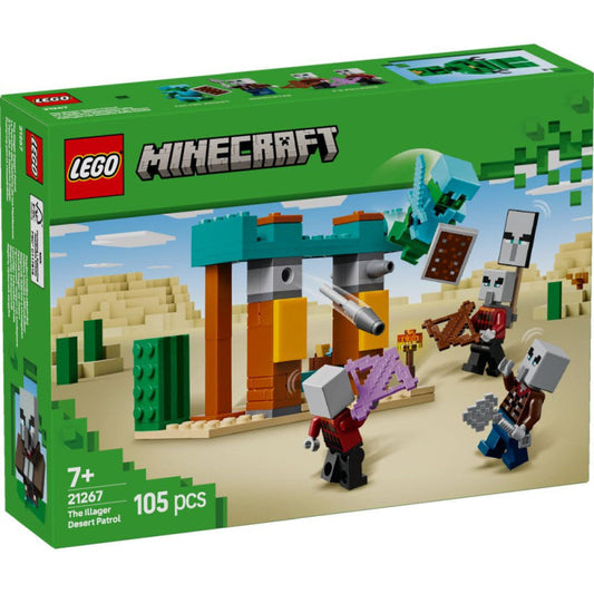 LEGO Minecraft La Patrulla del Desierto de los Maldeanos 21267 juego de mesa