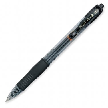 Bolígrafo Tinta Gel Pilot G-2 Negro libreriadavinci