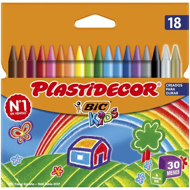 Cera Plastidecor 18 und Bic libreriadavinci